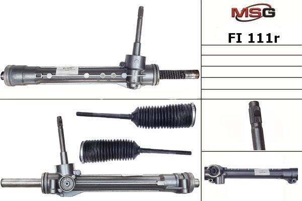 Rack and pinion Ford KA: FI111R MSG Rebuilding Power steering restored