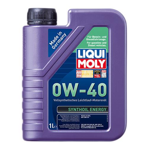 Engine oil Liqui Moly Synthoil Energy 0W-40, 1L Liqui Moly 9514