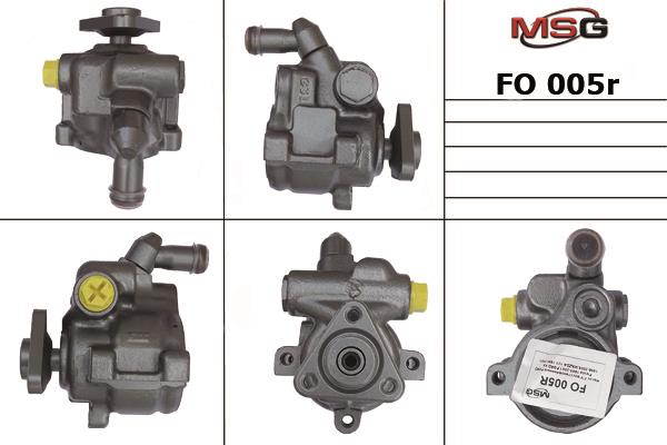 MSG Rebuilding FO005R Power steering pump reconditioned FO005R
