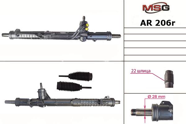AR206R MSG Rebuilding Power steering restored