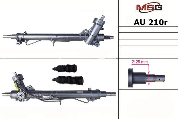 Steering rack Audi A4: AU210R MSG Rebuilding Power steering restored