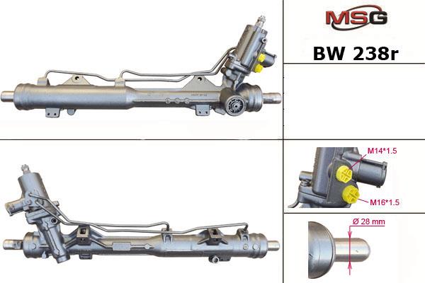 MSG Rebuilding BW238R Power steering restored BW238R