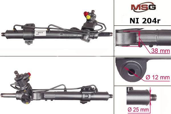 NI204R MSG Rebuilding Power steering restored