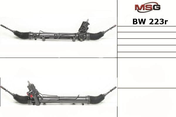 Rack and pinion steering BMW X3: BW223R MSG Rebuilding Power steering restored