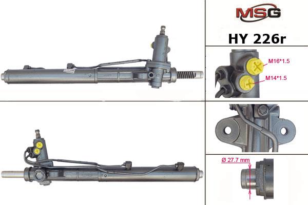 HY226R MSG Rebuilding Power steering restored