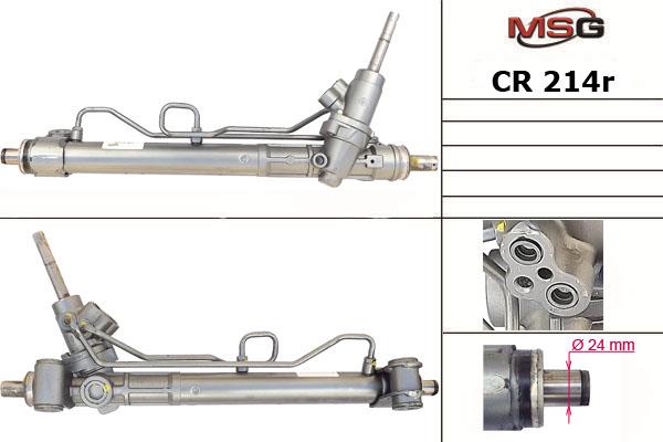 Steering rack Chevrolet: CR214R MSG Rebuilding Power steering restored