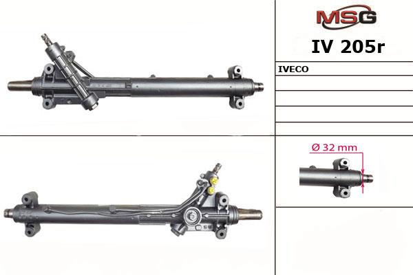Steering rack Iveco: IV205R MSG Rebuilding Power steering restored