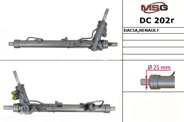 Rack and pinion Dacia: DC202R MSG Rebuilding Power steering restored