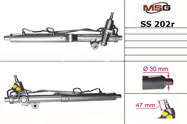 Steering rack Daewoo: SS202R MSG Rebuilding Power steering restored