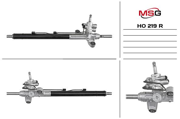 Rack and pinion steering Honda: HO219R MSG Rebuilding Power steering restored