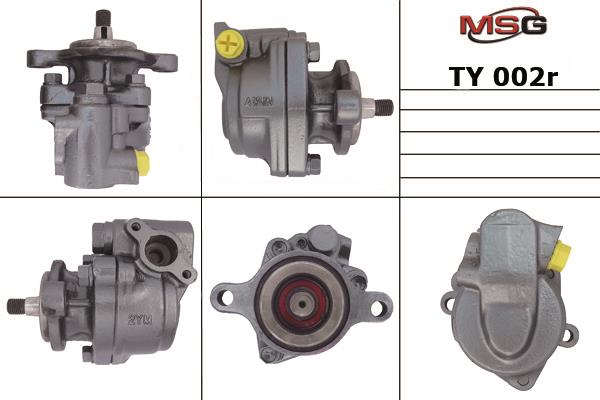 MSG Rebuilding TY002R Power steering pump reconditioned TY002R