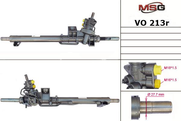 Rack and pinion steering Volvo V70: VO213R MSG Rebuilding Power steering restored