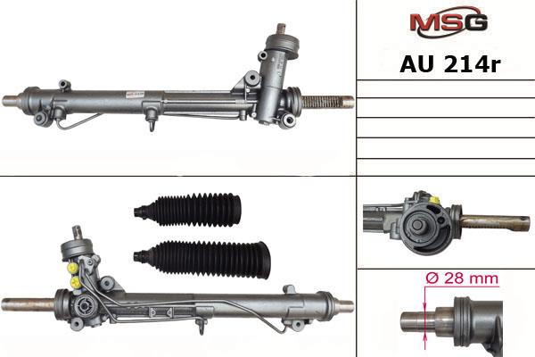 Rack and pinion Audi A4: AU214R MSG Rebuilding Power steering restored