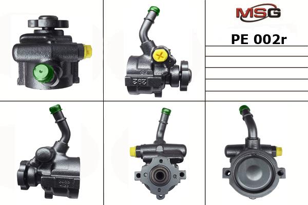 MSG Rebuilding PE002R Power steering pump reconditioned PE002R