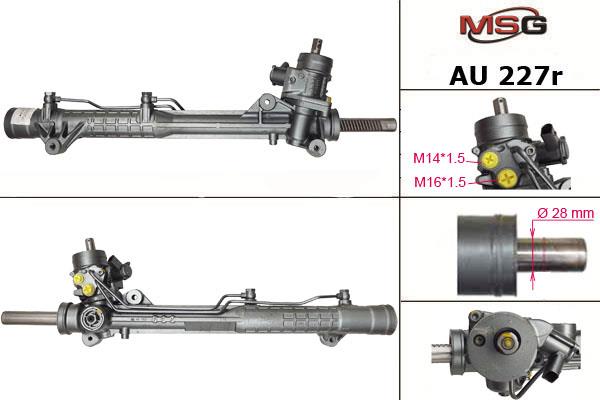 AU227R MSG Rebuilding Power steering restored