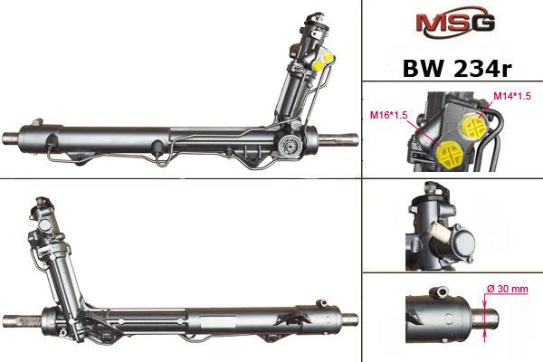 BW234R MSG Rebuilding Power steering restored