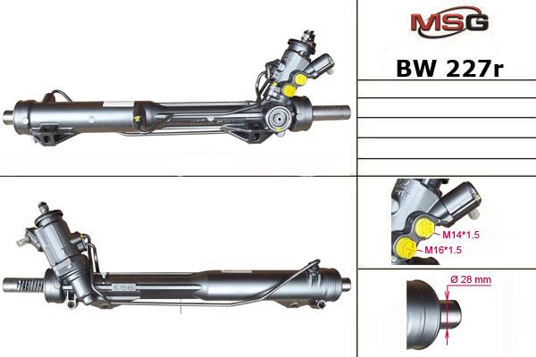 BW227R MSG Rebuilding Power steering restored