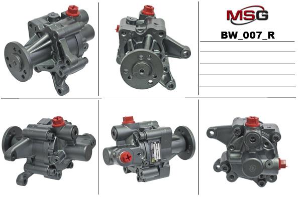 MSG Rebuilding BW007R Power steering pump reconditioned BW007R