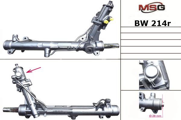 BW214R MSG Rebuilding Power steering restored