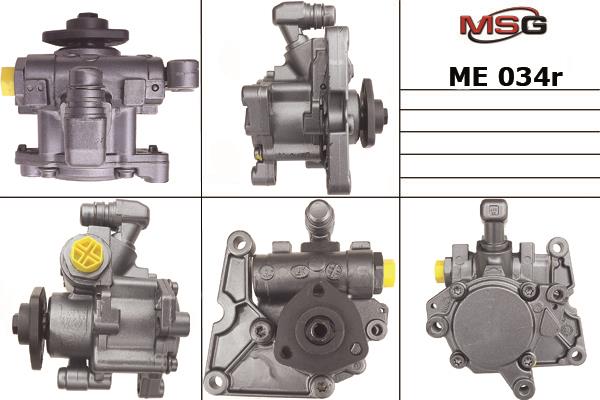 MSG Rebuilding ME034R Power steering pump reconditioned ME034R