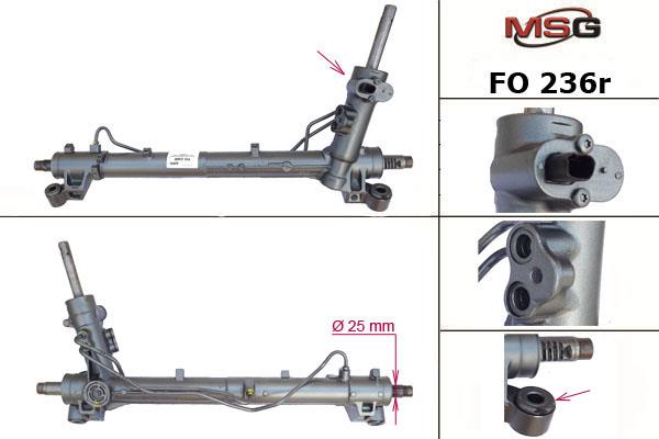 FO236R MSG Rebuilding Power steering restored