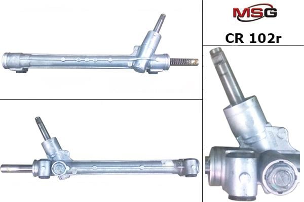 Rack and pinion steering Chevrolet: CR102R MSG Rebuilding Steering rack without power steering restored