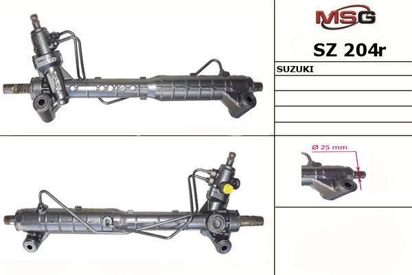 Rack and pinion Suzuki: SZ204R MSG Rebuilding Power steering restored