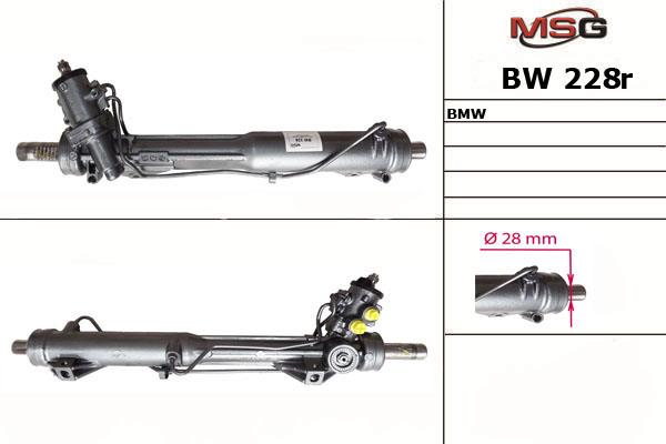 BW228R MSG Rebuilding Power steering restored