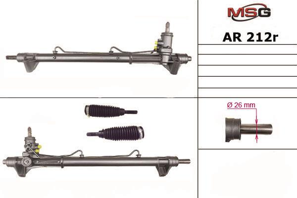 Steering rack Alfa Romeo: AR212R MSG Rebuilding Power steering restored