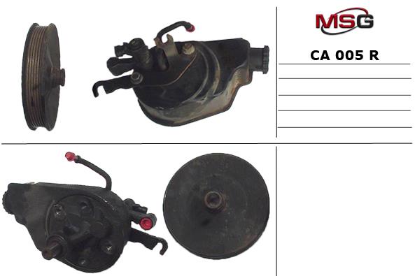 MSG Rebuilding CA005R Power steering pump reconditioned CA005R