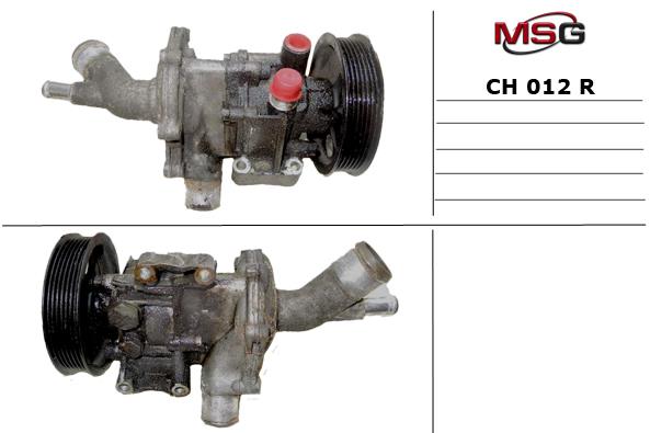 MSG Rebuilding CH012R Power steering pump reconditioned CH012R
