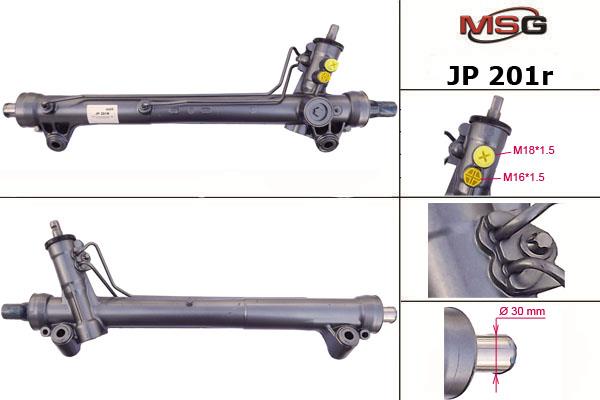 Rack and pinion steering Jeep: JP201R MSG Rebuilding Power steering restored