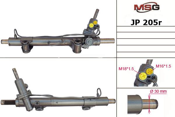Steering rack Dodge: JP205R MSG Rebuilding Power steering restored