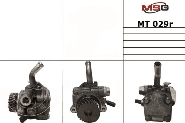 MSG Rebuilding MT029R Power steering pump reconditioned MT029R