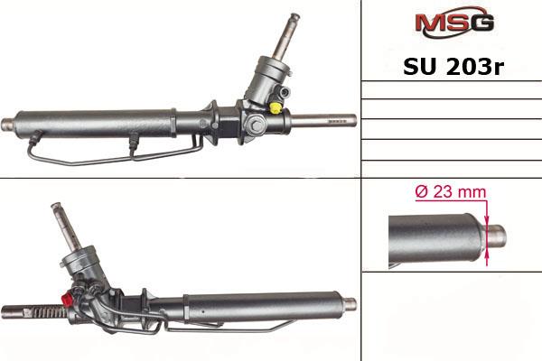 Rack and pinion Subaru Forester: SU203R MSG Rebuilding Power steering restored