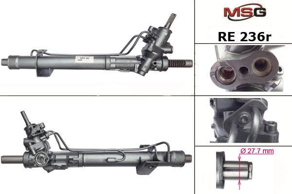 Rack and pinion Renault Laguna: RE236R MSG Rebuilding Power steering restored