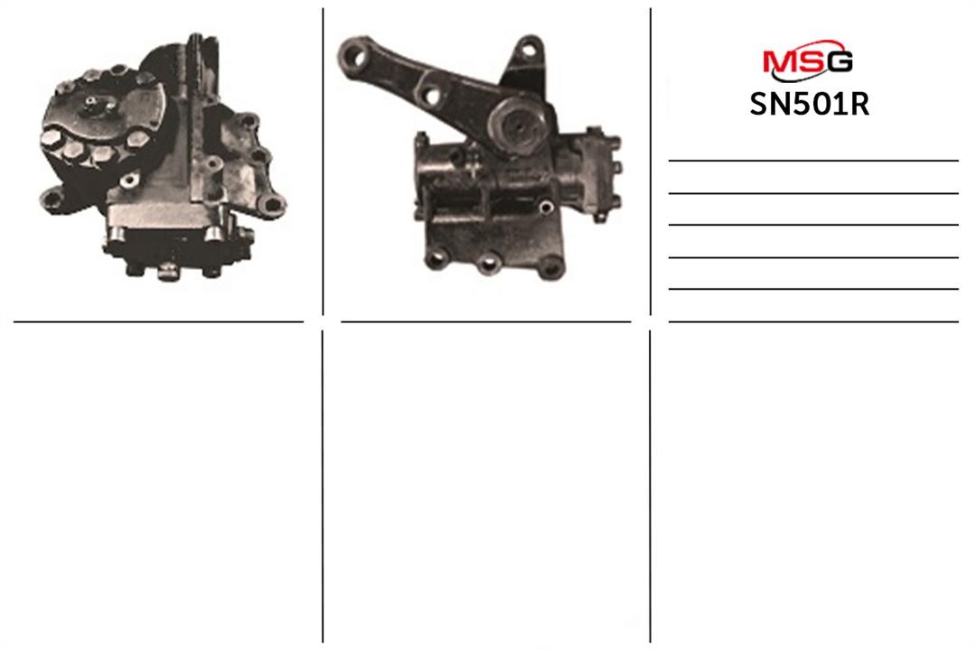MSG Rebuilding SN501R Power Steering Reducer SN501R