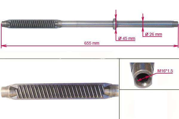 MSG Rebuilding ME203RC Steering rack rod ME203RC