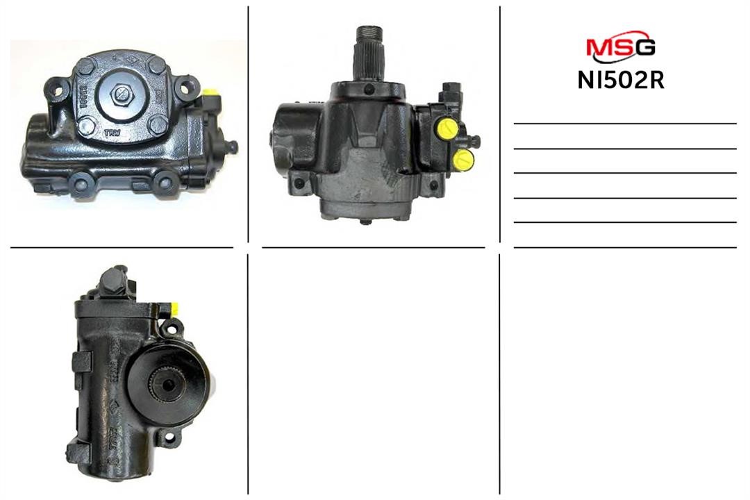 MSG Rebuilding NI502R Power Steering Reducer NI502R