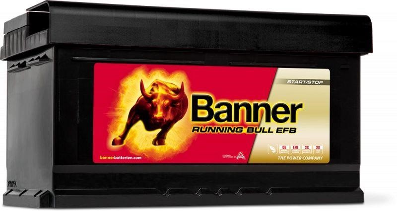 Banner 012575120101 Battery Banner Running Bull EFB 12V 75Ah 730A(EN) R+ 012575120101