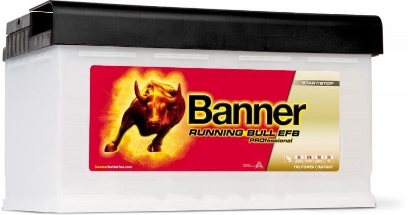 Banner 012585110101 Battery Banner Running Bull EFB PROfessional 12V 85Ah 780A(EN) R+ 012585110101