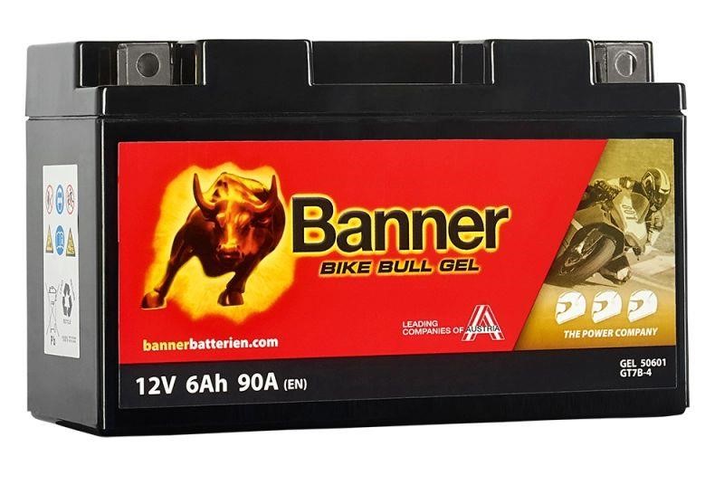 Banner 023506010101 Battery Banner Bike Bull GEL 12V 6Ah 90A(EN) L+ 023506010101