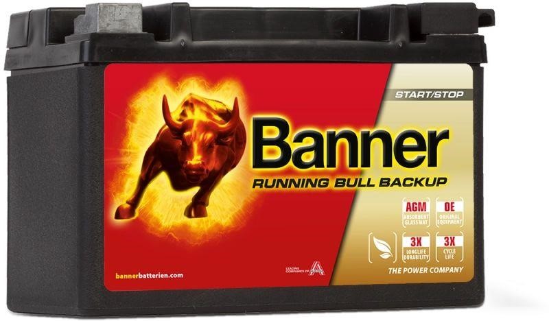 Banner 025509000101 Battery Banner Running Bull BackUp 12V 9Ah 120A(EN) L+ 025509000101