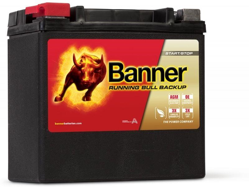 Banner 025514000101 Battery Banner Running Bull BackUp 12V 12Ah 200A(EN) L+ 025514000101