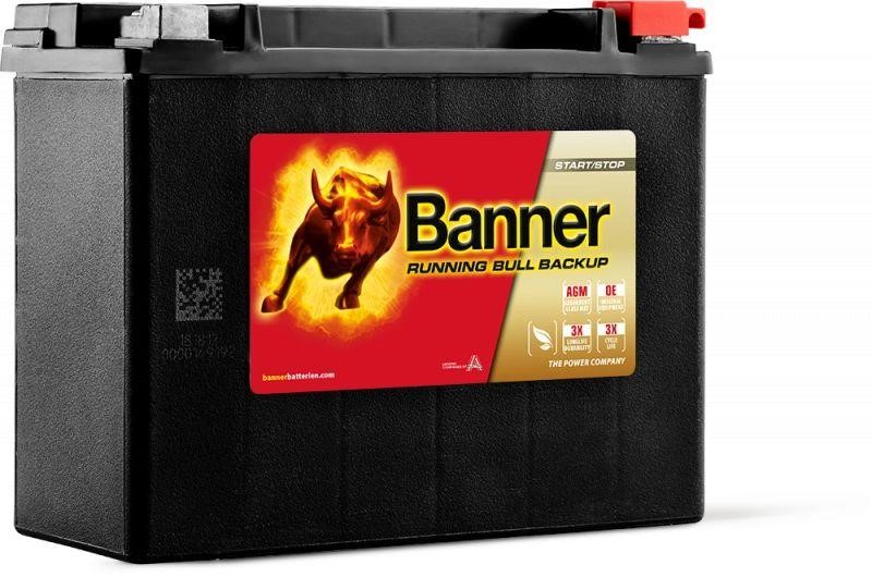 Banner 025518010101 Battery Banner Running Bull BackUp 12V 20Ah 300A(EN) R+ 025518010101