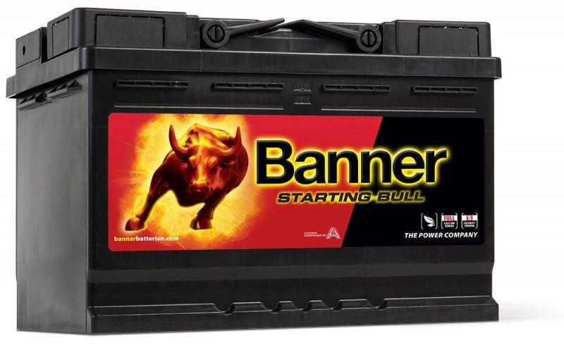 Banner 57233 Battery Banner Starting Bull 12V 72Ah 650A(EN) L+ 57233