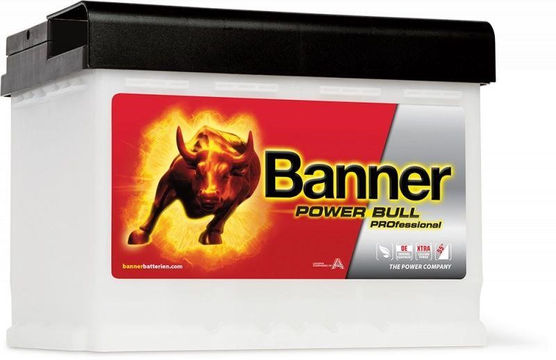 Banner PROP6340 Battery Banner Power Bull PROfessional 12V 63Ah 620A(EN) R+ PROP6340
