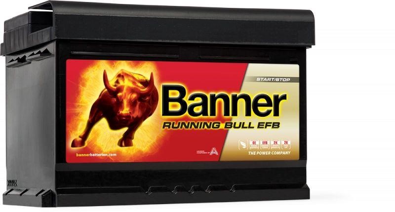 Banner 012565120101 Battery Banner Running Bull EFB 12V 65Ah 650A(EN) R+ 012565120101