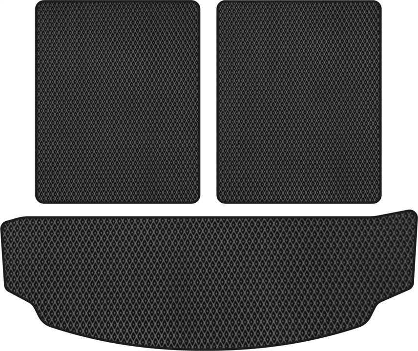 EVAtech AA3391BE3RBB Trunk mat for Acura MDX (2006-2013), schwarz AA3391BE3RBB