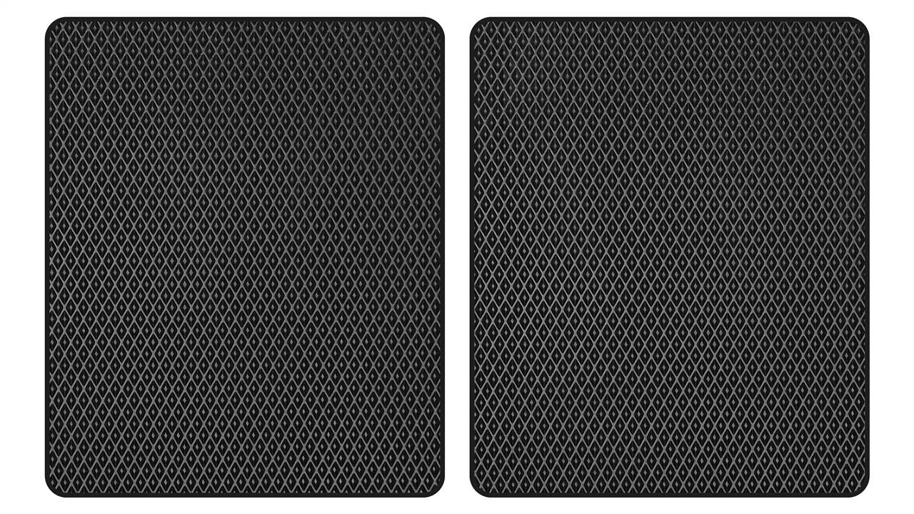 EVAtech AA21508ST2RBB Seat back protection forAcura MDX (2013-2020), schwarz AA21508ST2RBB